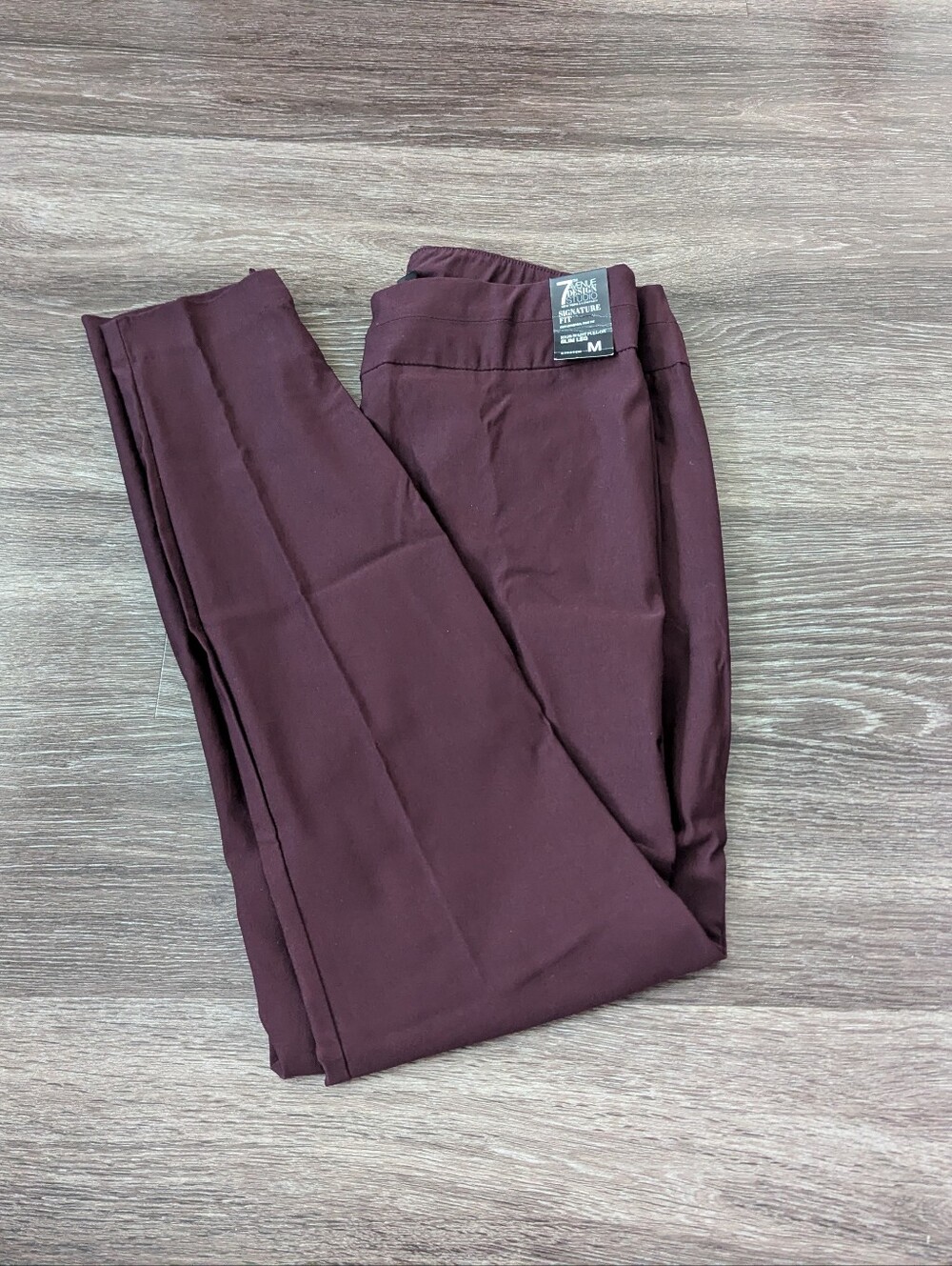 New York & Company Women's Medium Maroon Pants NWT